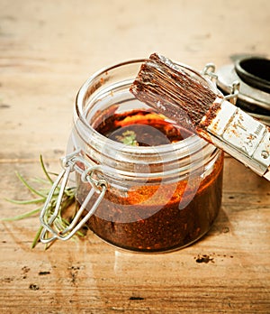 Savoury BBQ basting sauce