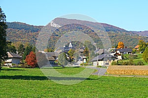 A Savoyard village in France