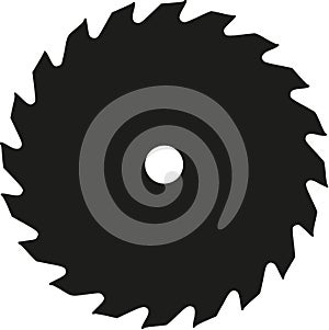 Saw blade vector