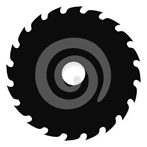 Saw blade vector icon