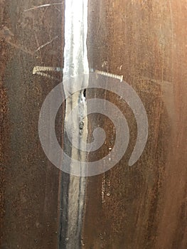 SAW Welding Lack of Fusion Defect photo