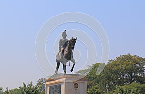 Sawai Mansingh statue Jaipur India