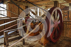 Sawmill Drive Belts and Pulleys photo