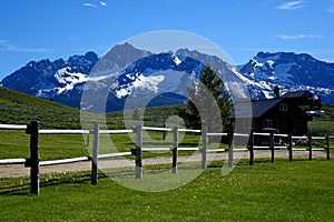 Sawtooth Mountains - Stanley, Idaho