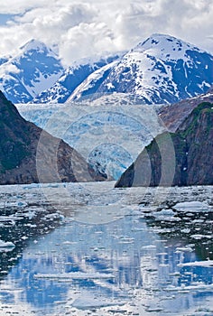 Sawyer Glacier, Alaska photo