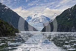 Sawyer Glacier in Tracy Arm Fjord, Alaska