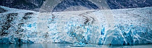 Sawyer Glacier at Tracy Arm Fjord in alaska panhandle