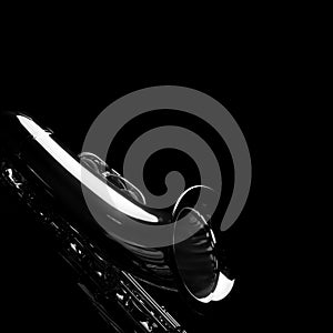 Sax on black