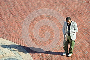Saxaphonist in Central Park