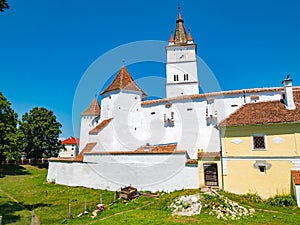 The Saxon fortified Church Harman also known as Honigberg in Transylvania, Romania