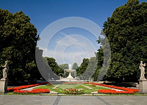 The Saxon Garden, Warsaw