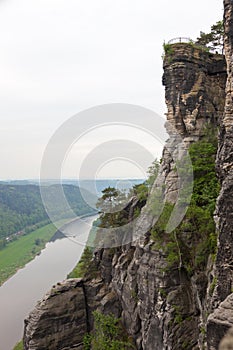 Saxon Switzerland National Park. Germany.