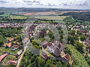 The Saxon village of Viscri in Transylvania Romania