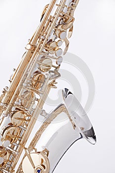 Saxophone Alto Isolated On White