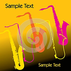 Saxophone Background