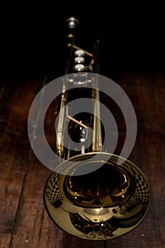 Saxophone close up still