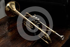 Saxophone close up still