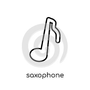 Saxophone icon from Music collection.