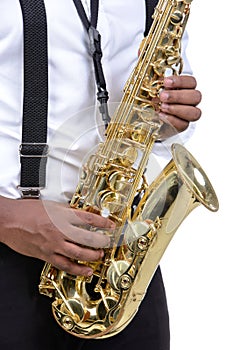 Saxophone player