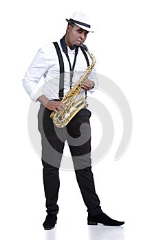 Saxophone player