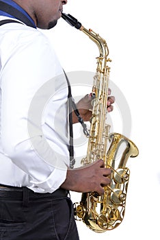 Saxophone player