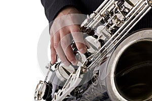 Saxophone player img