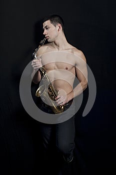 Saxophone Player.
