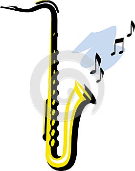 Saxophone (Vector)
