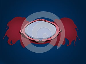 Say hello label card