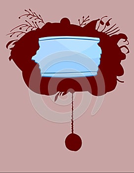 Say hello label card