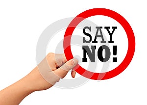 Say no