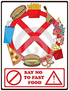 Say No To Fast Food