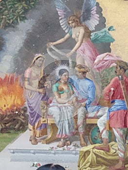 SAYAJRAO PALACE MURAL