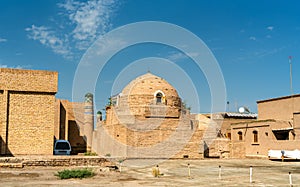 Sayid Allauddin Mausoleum at Itchan Kala, the walled inner town of the city of Khiva, Uzbekistan