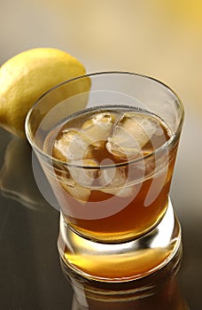 Sazerac with crushed ice