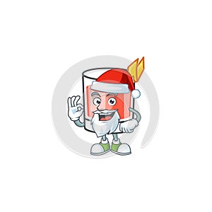 Sazerac santa claus character on the a cartoon