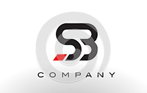 SB Logo. Letter Design Vector.