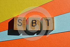 SBT, acronym as banner headline