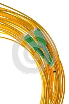 SC/APC optical fiber connectors