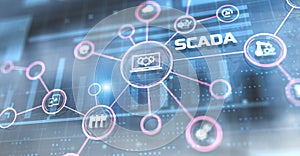 SCADA Supervisory control and data acquisition industrial process automation software system