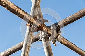 Scaffold detail photo