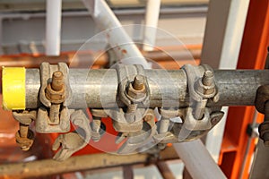 Scaffolding clamps