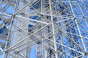 Scaffolding Elements Construction Work Place