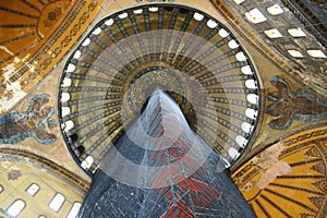 Scaffolding in Hagia Sophia