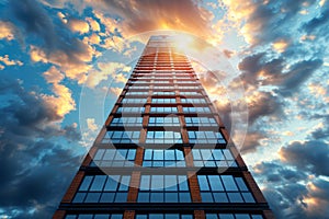 Scaffolding installation for safe construction access around residential development project