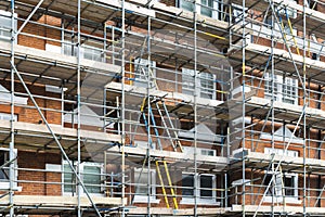 Scaffolding, London, UK