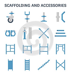 Scaffolding pipe icon