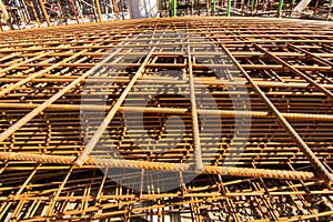 Scafolding and construction site