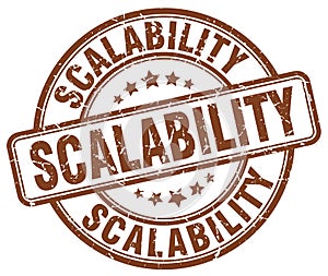scalability brown stamp