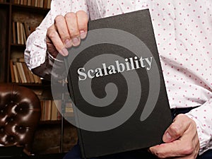 Scalability is shown on the conceptual photo using the text